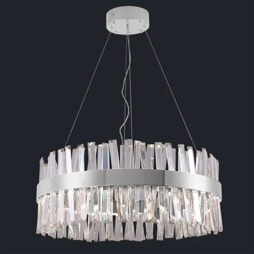 24 Inch Radiant Crystal Chandelier