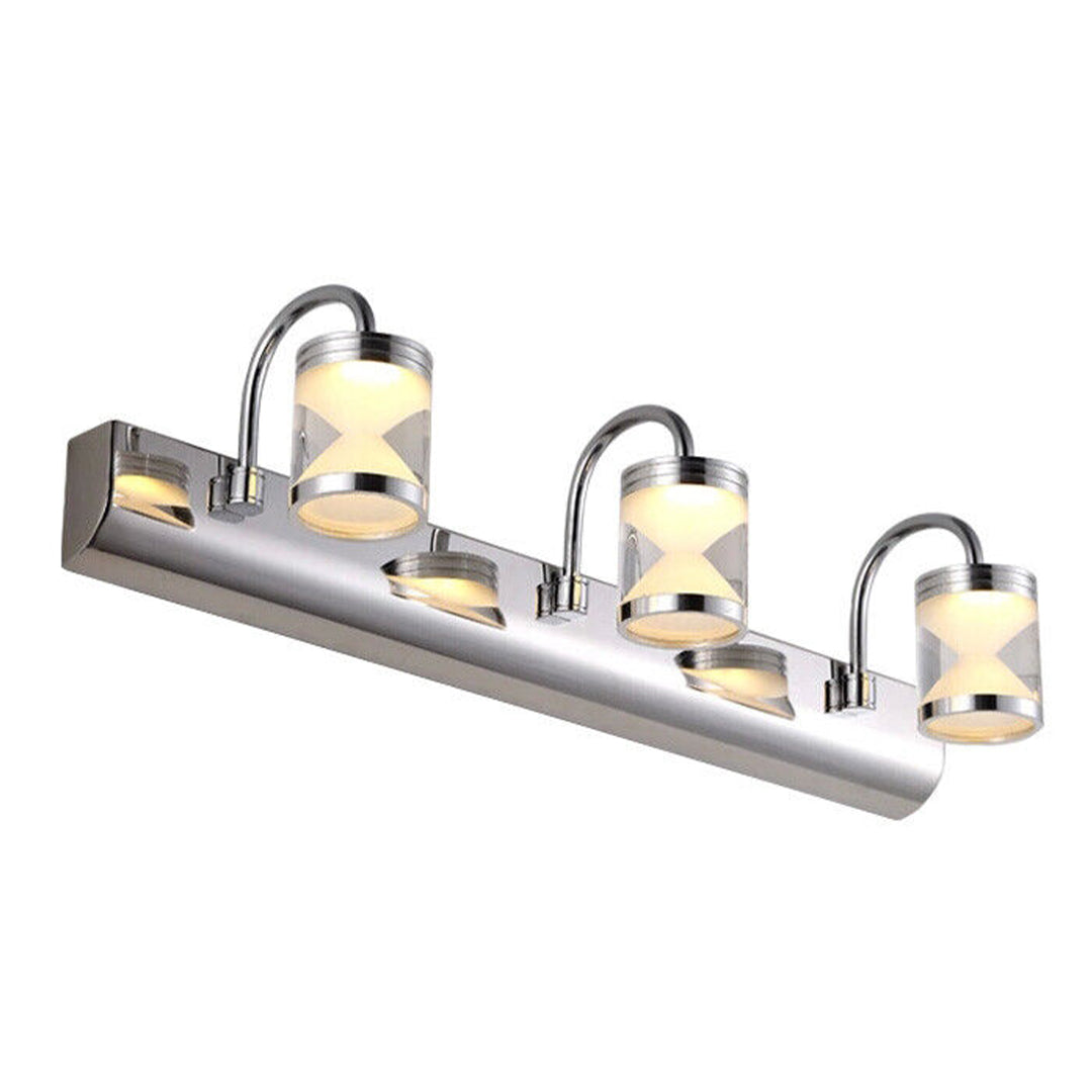 Triple Hourglass Light Vanity Fixture