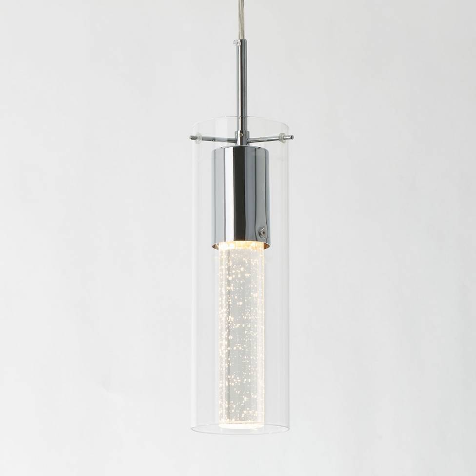 Bubble Flow Pendant Light with Adjustable Height