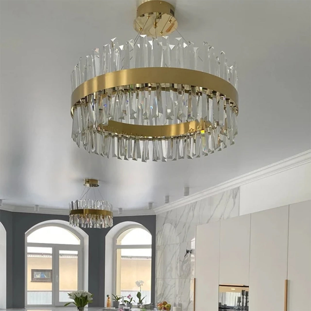 24 Inch Radiant Crystal Chandelier