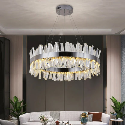 24 Inch Radiant Crystal Chandelier