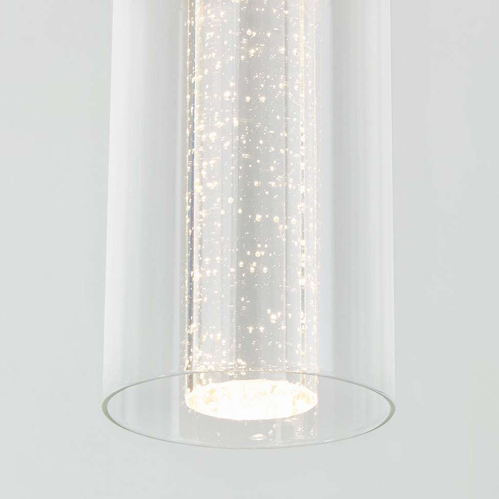 Bubble Flow Pendant Light with Adjustable Height